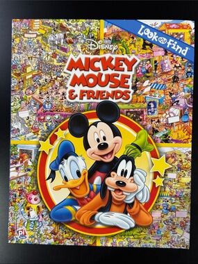 Disney: Mickey Mouse & Friends: A Look and Find Book - Softcover Children’s Book